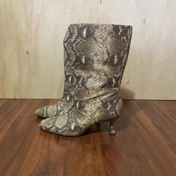 Sam Edelman Lolita Square Toe Boot size 8 - Picture 4 of 10